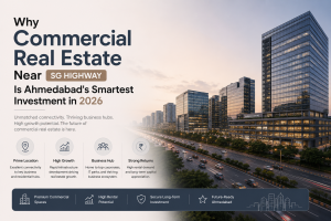 Why Commercial Real Estate Near SG Highway Is Ahmedabad’s Smartest Investment in 2026